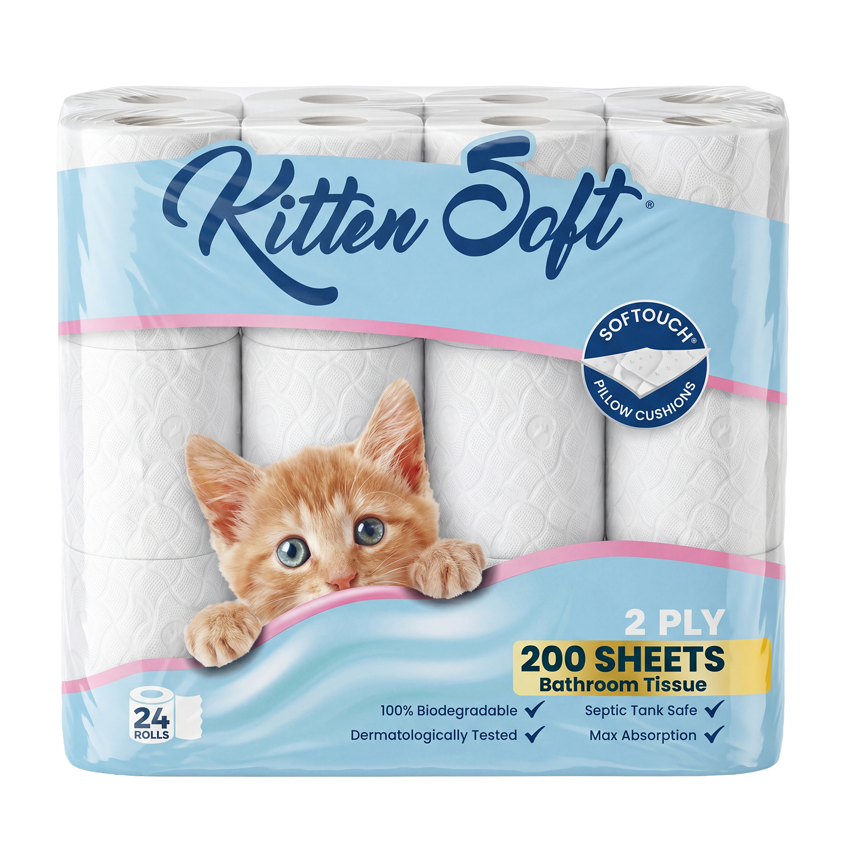 Kitten Soft 24 Rolls